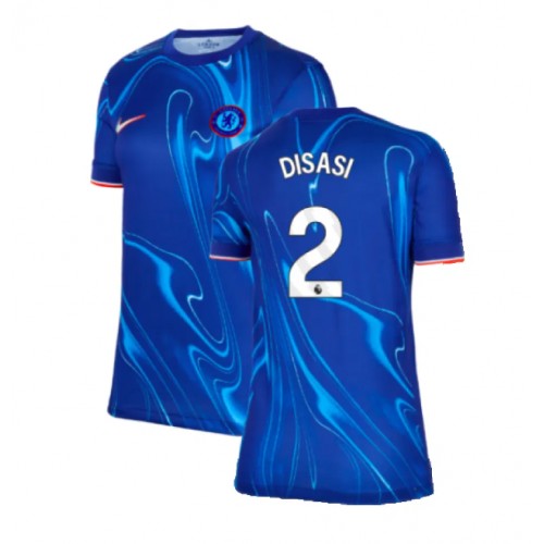 Dres Chelsea Axel Disasi #2 Domaci za Žensko 2024-25 Kratak Rukav